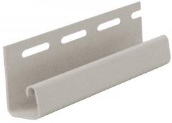 J-профиль к фасадной панели FineBer Белый  дл. 3 м фото Центр Металлокровли