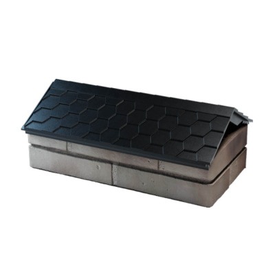 Парапет ZKING EVEREST Черный 300х510х110мм с посадкой на 1 кирпич (200,225,250мм) 2